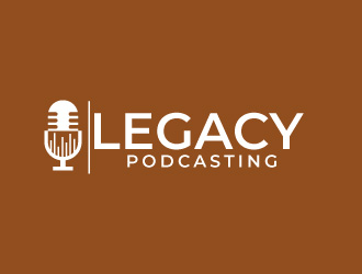 Legacy Podcasting logo design by Suvendu