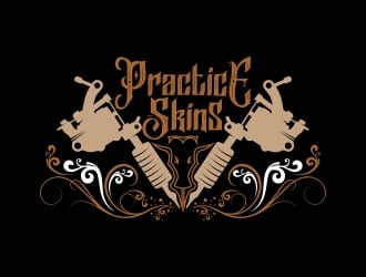 Practice Skins logo design by adwebicon