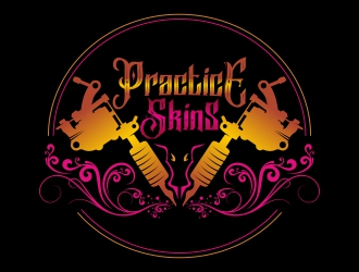 Practice Skins logo design by adwebicon