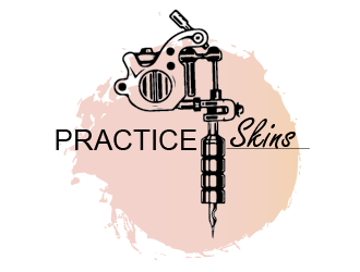 Practice Skins logo design by Sofia Shakir