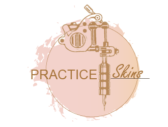 Practice Skins logo design by Sofia Shakir