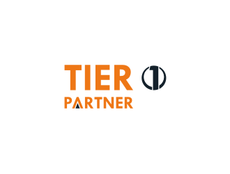 Tier 1 Partner logo design by ArRizqu