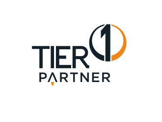 Tier 1 Partner logo design by aura