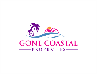 Gone Coastal Properties logo design by kaylee