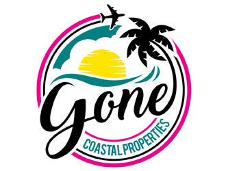 Gone Coastal Properties logo design by MAXR
