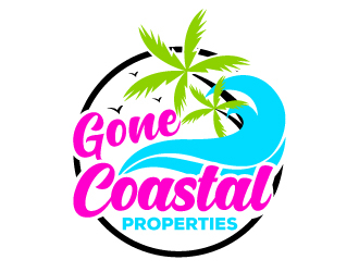 Gone Coastal Properties logo design by Suvendu