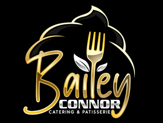 Bailey Connor Catering & Patisserie logo design by DreamLogoDesign