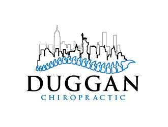 Duggan Chiropractic logo design by keptgoing