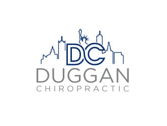 Duggan Chiropractic logo design by bezalel