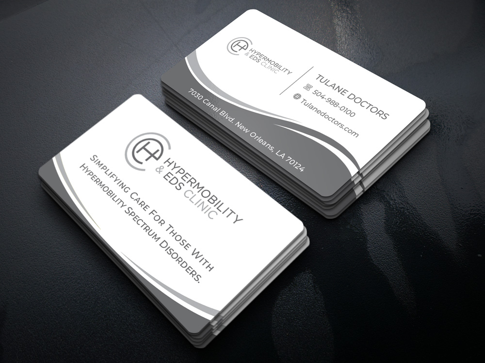 Hypermobility and EDS Clinic logo design by Gelotine