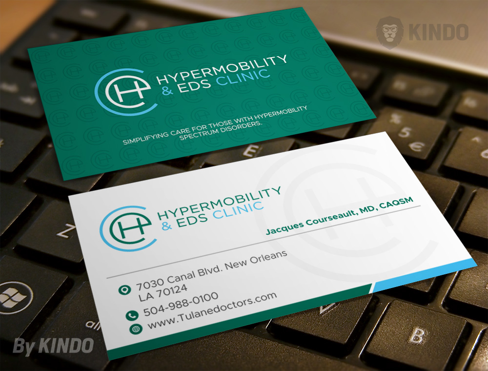 Hypermobility and EDS Clinic logo design by Kindo