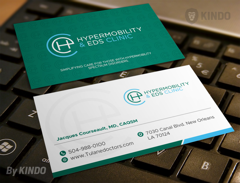 Hypermobility and EDS Clinic logo design by Kindo