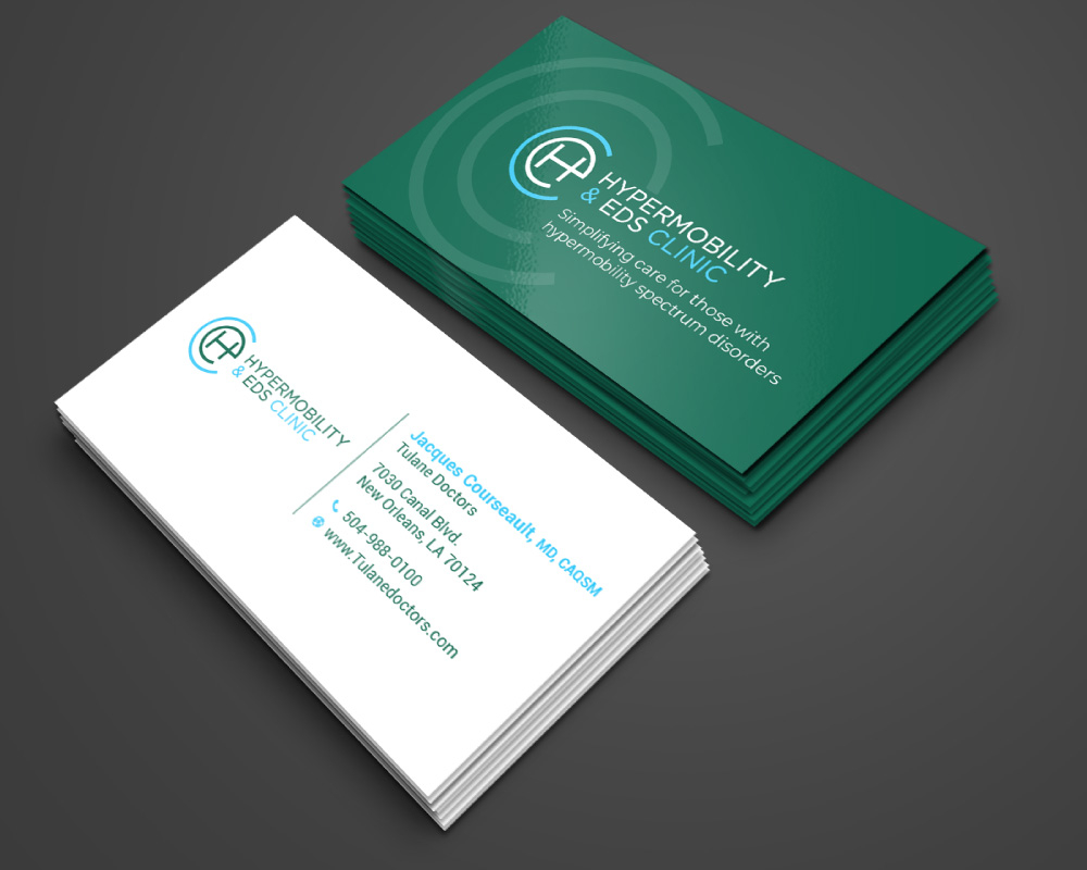 Hypermobility and EDS Clinic logo design by Boomstudioz