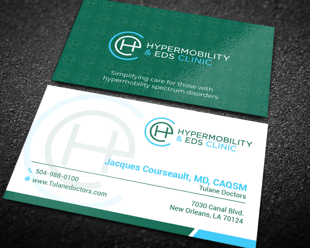 Hypermobility and EDS Clinic logo design by Boomstudioz