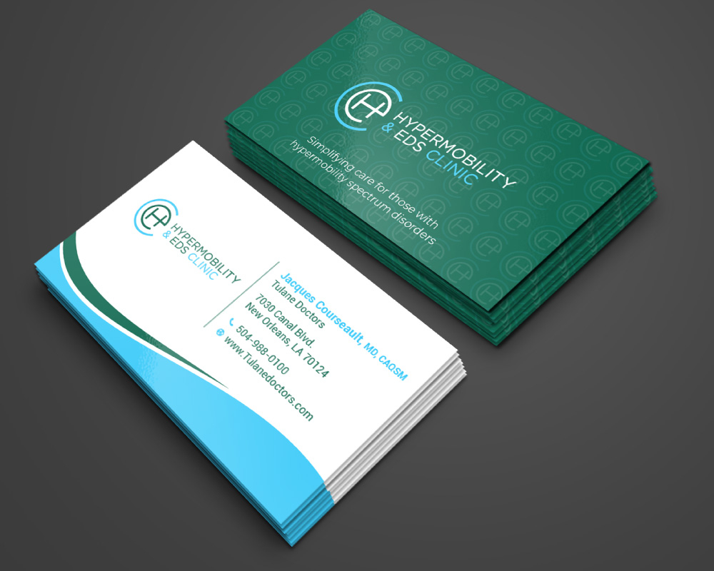 Hypermobility and EDS Clinic logo design by Boomstudioz