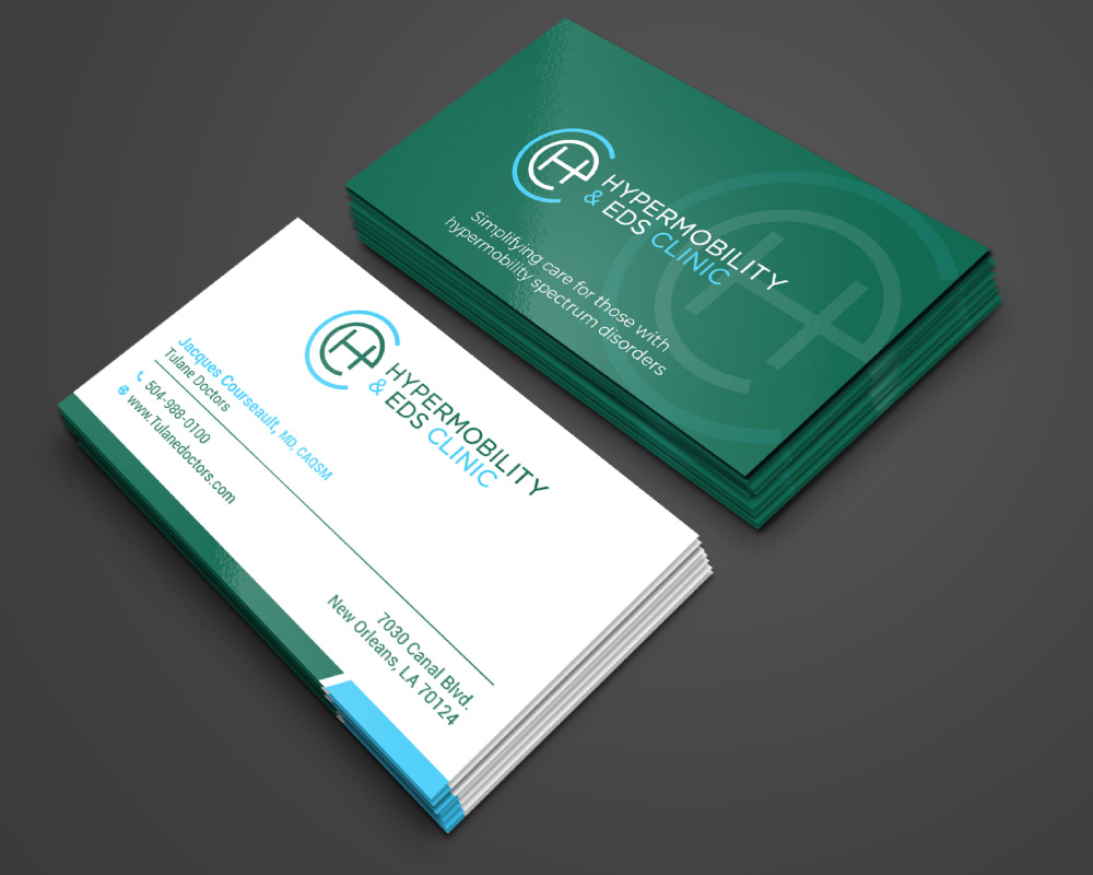 Hypermobility and EDS Clinic logo design by Boomstudioz