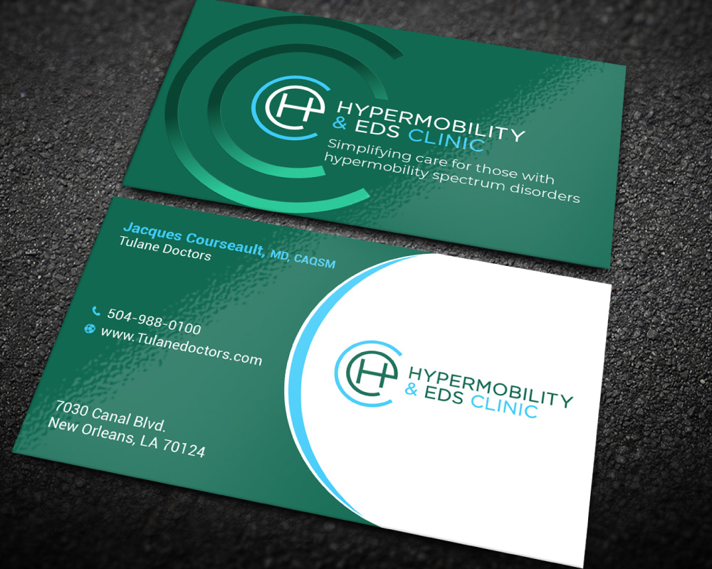 Hypermobility and EDS Clinic logo design by Boomstudioz