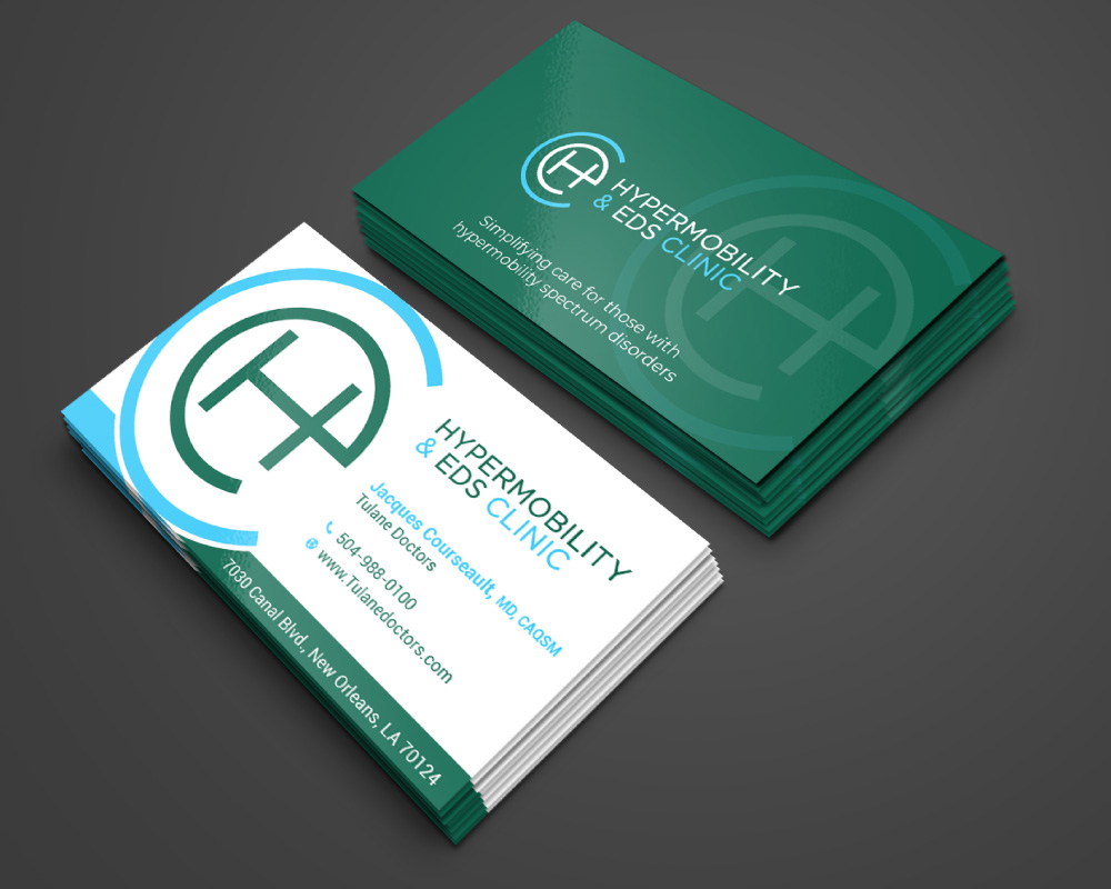 Hypermobility and EDS Clinic logo design by Boomstudioz