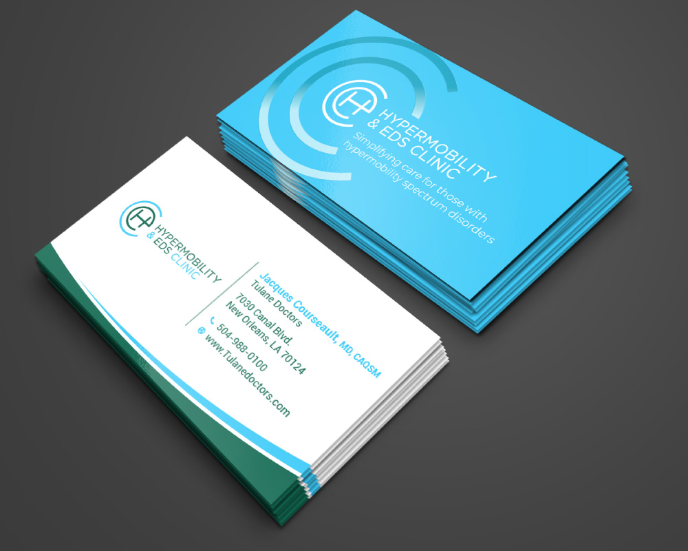 Hypermobility and EDS Clinic logo design by Boomstudioz
