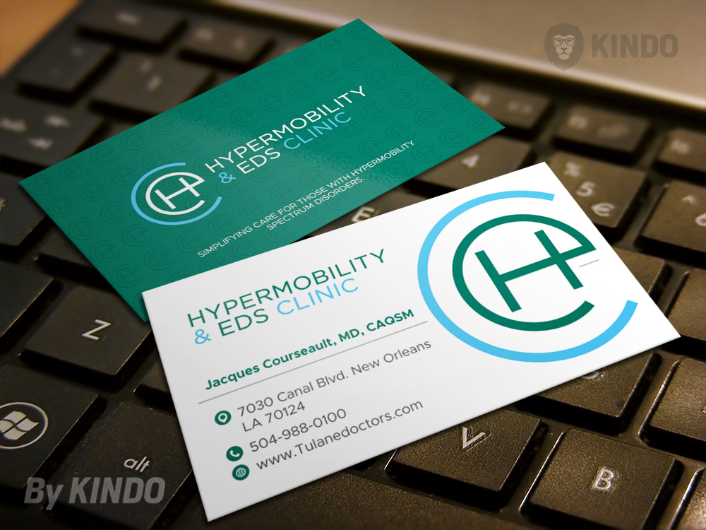 Hypermobility and EDS Clinic logo design by Kindo