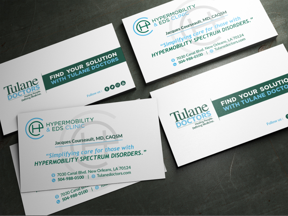 Hypermobility and EDS Clinic logo design by Realistis