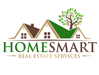 Home Smart Real Estate Services logo design by PrimalGraphics