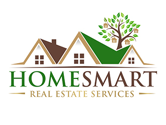 Home Smart Real Estate Services logo design by PrimalGraphics