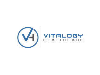Vitalogy Healthcare logo design by BlessedArt