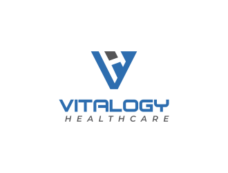 Vitalogy Healthcare logo design by haidar