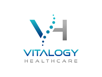 Vitalogy Healthcare logo design by Gopil