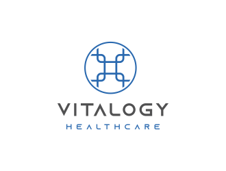 Vitalogy Healthcare logo design by vuunex