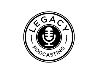 Legacy Podcasting logo design by christabel