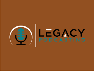 Legacy Podcasting logo design by puthreeone