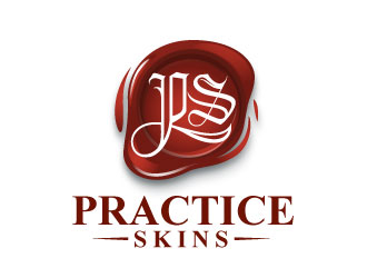 Practice Skins logo design by sanworks