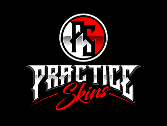 Practice Skins logo design by jaize