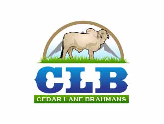Cedar Lane Brahmans  logo design by usef44