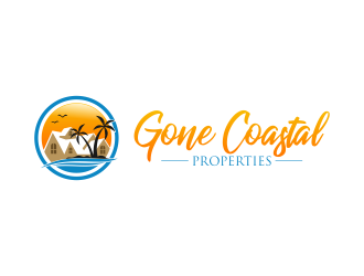Gone Coastal Properties logo design by DeyXyner