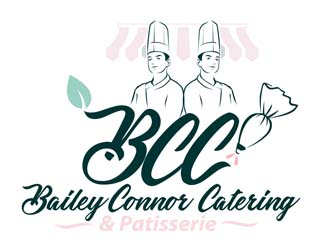 Bailey Connor Catering & Patisserie logo design by DreamLogoDesign