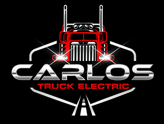 Carlos Truck Electric logo design by 3Dlogos