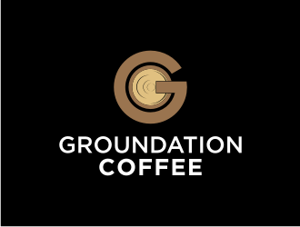 Groundation Coffee  logo design by ndndn