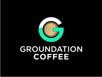 Groundation Coffee  logo design by ndndn