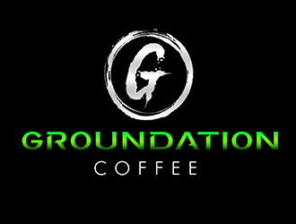 Groundation Coffee  logo design by 3Dlogos