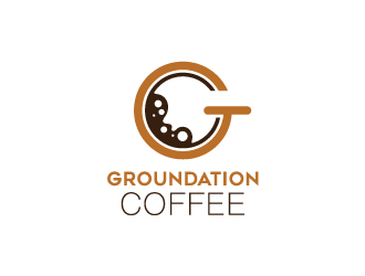 Groundation Coffee  logo design by dgawand