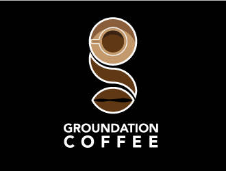 Groundation Coffee  logo design by dingraphics