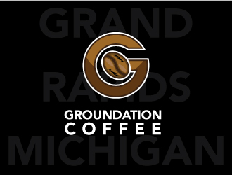 Groundation Coffee  logo design by dingraphics