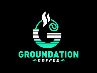 Groundation Coffee  logo design by GETT