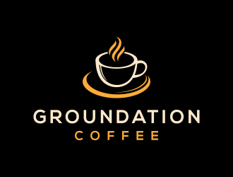 Groundation Coffee  logo design by funsdesigns