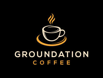Groundation Coffee  logo design by funsdesigns