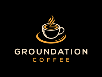 Groundation Coffee  logo design by funsdesigns