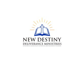 New Destiny Deliverance Ministries logo design by bombers